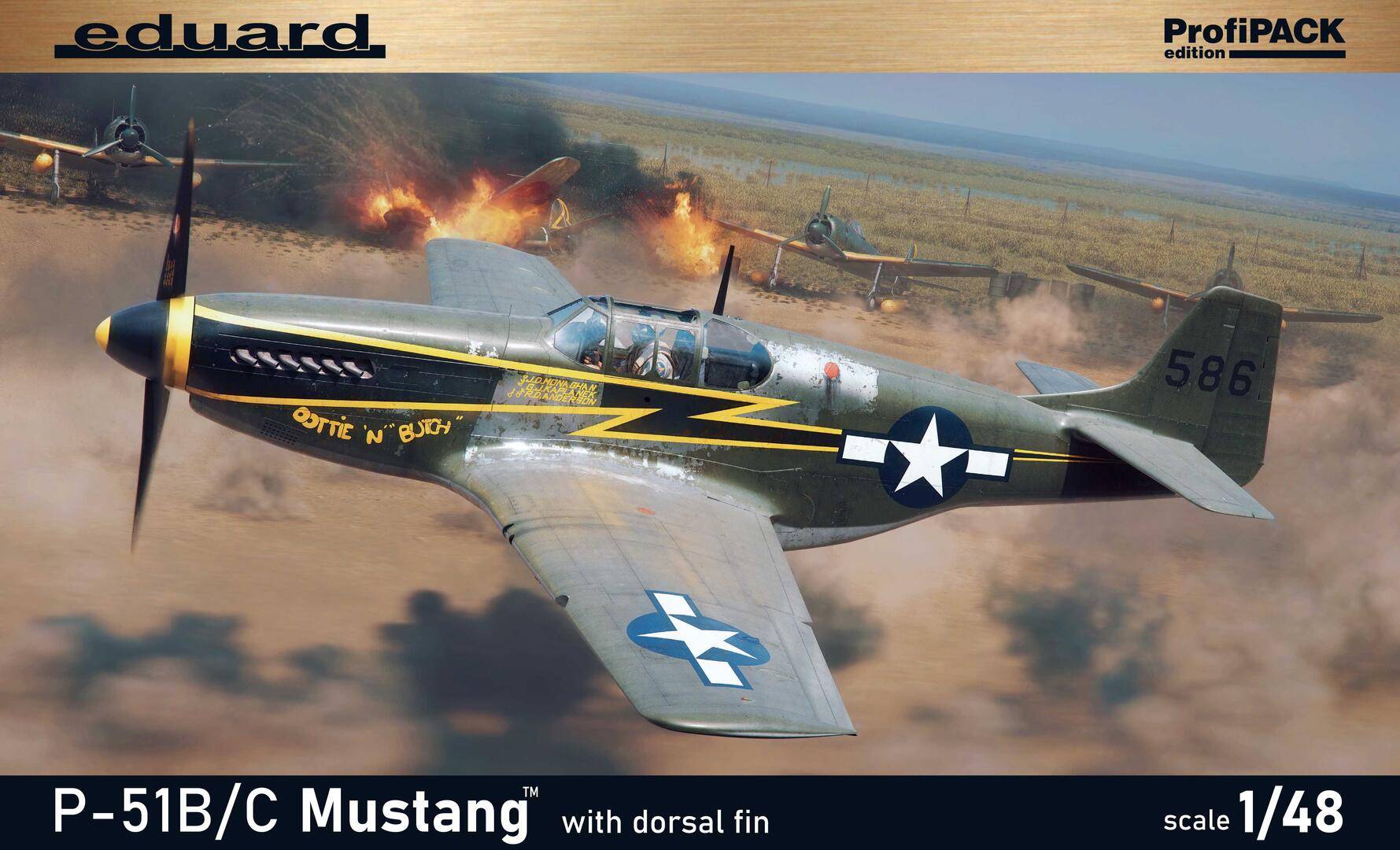 P-51B/C Mustang With Dorsal Fin ProfiPACK edition