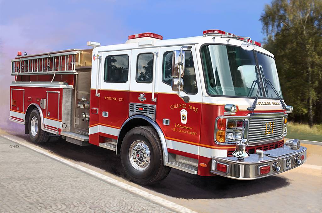 American LaFrance Eagle Fire Pumper – Image 9