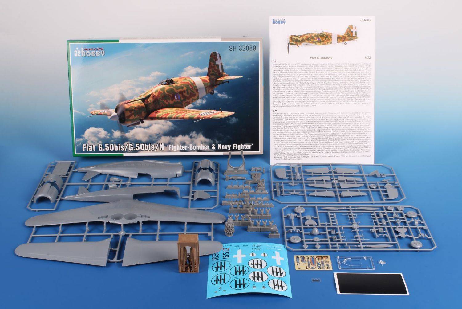 Fiat G.50bis/G.50bis/N Fighter-Bomber & Navy Fighter – Image 2