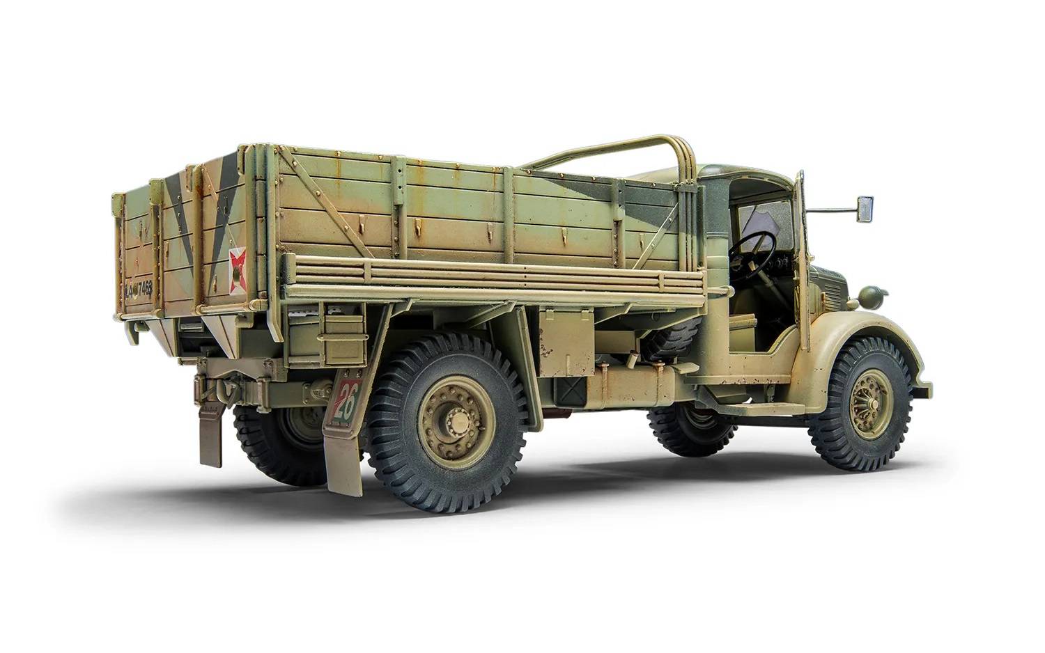 WWII British Army 30-cwt 4x2 GS Truck – Image 3
