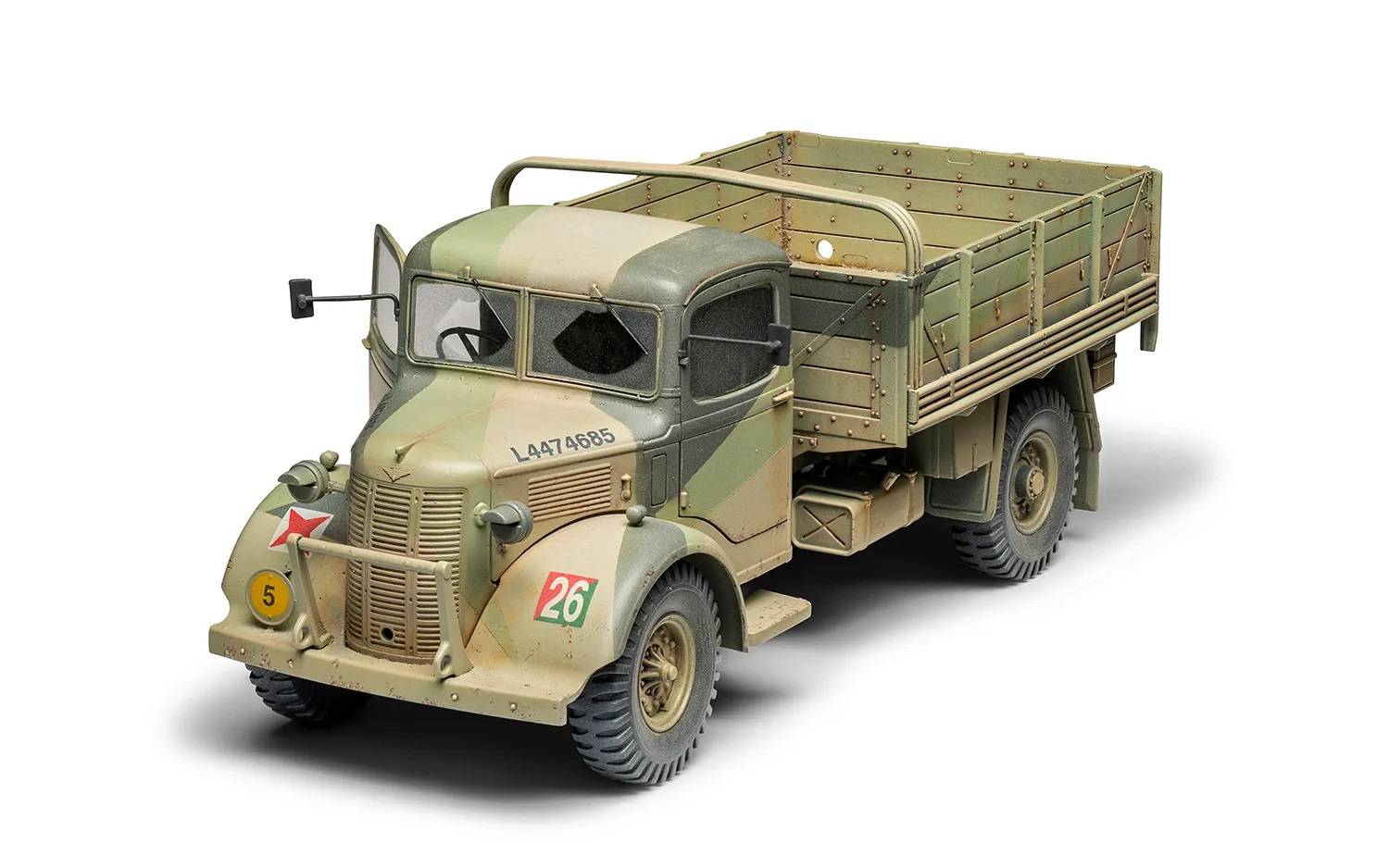 WWII British Army 30-cwt 4x2 GS Truck – Image 4