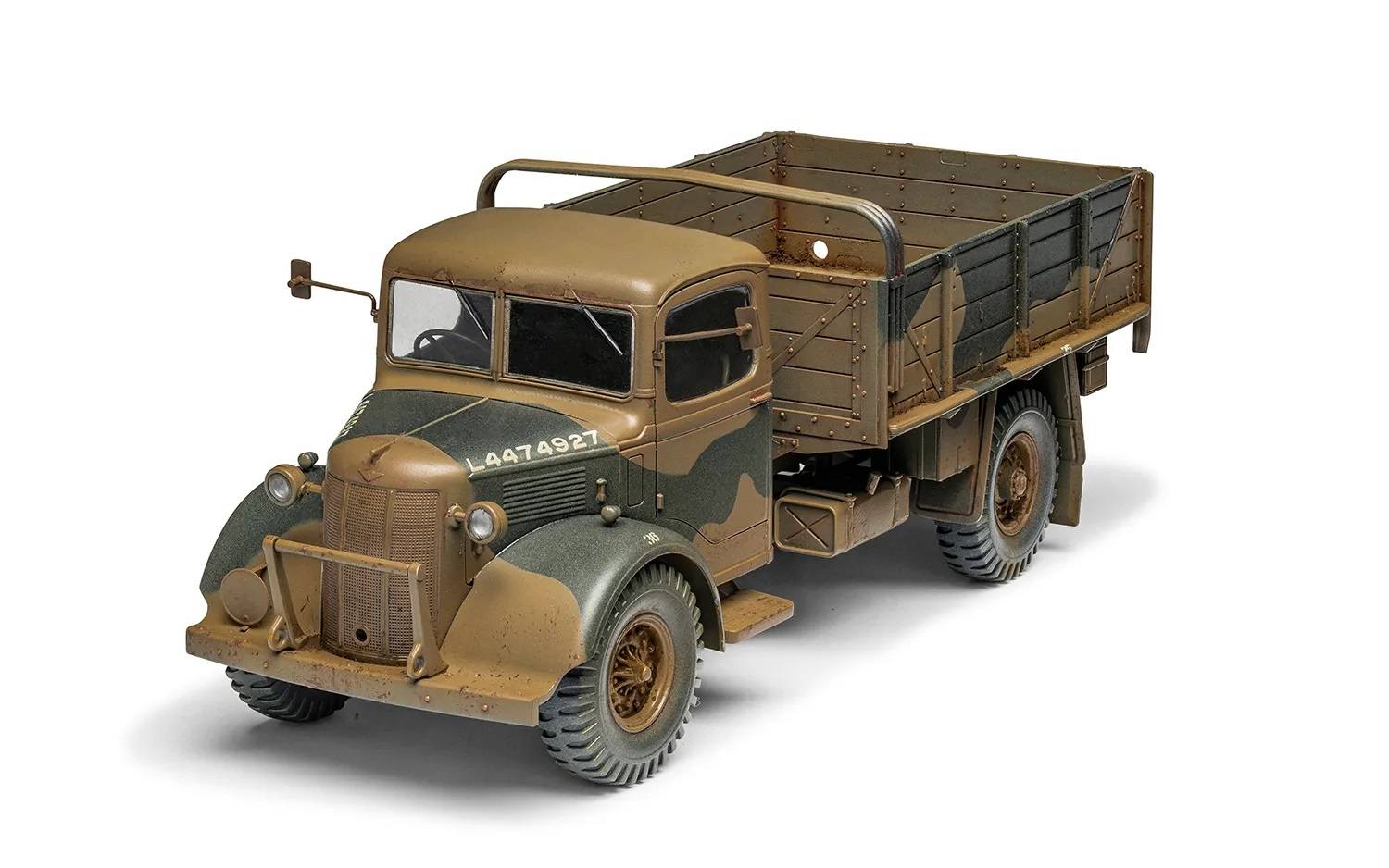 WWII British Army 30-cwt 4x2 GS Truck – Image 9