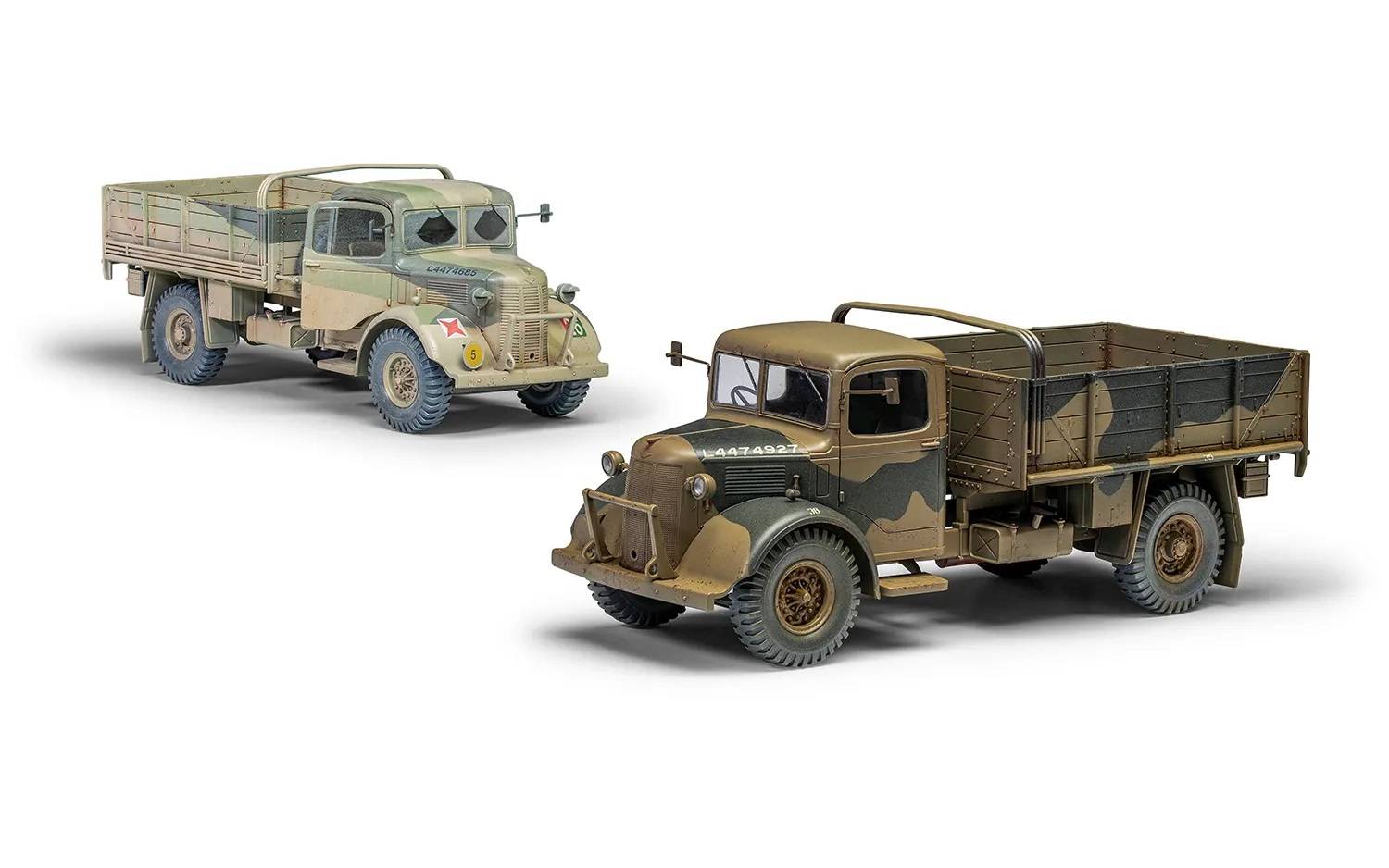 WWII British Army 30-cwt 4x2 GS Truck – Image 11