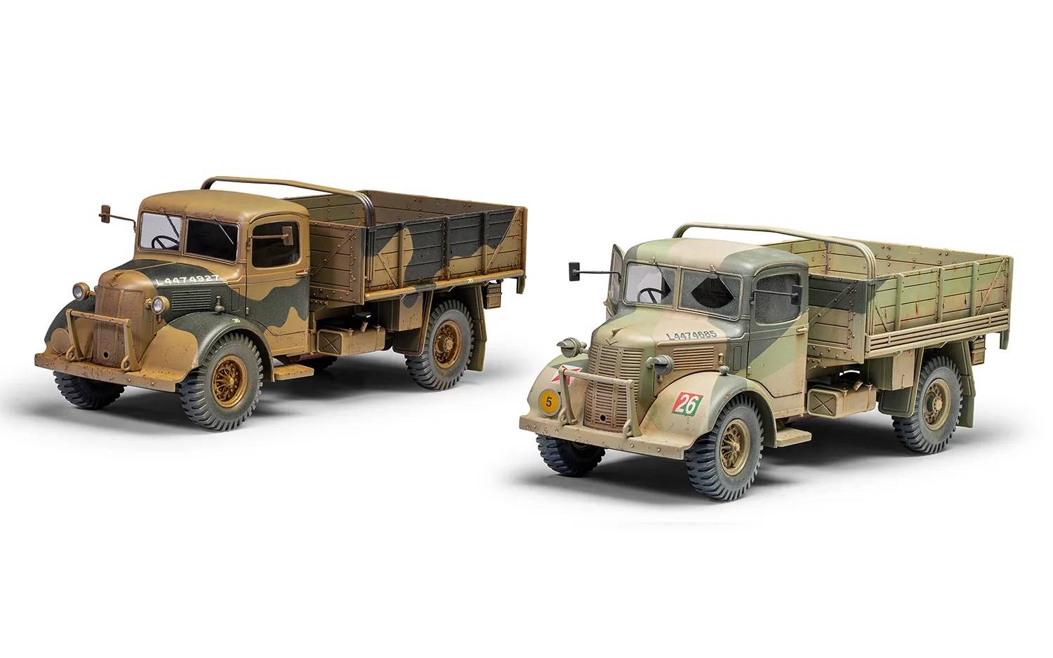 WWII British Army 30-cwt 4x2 GS Truck – Image 12