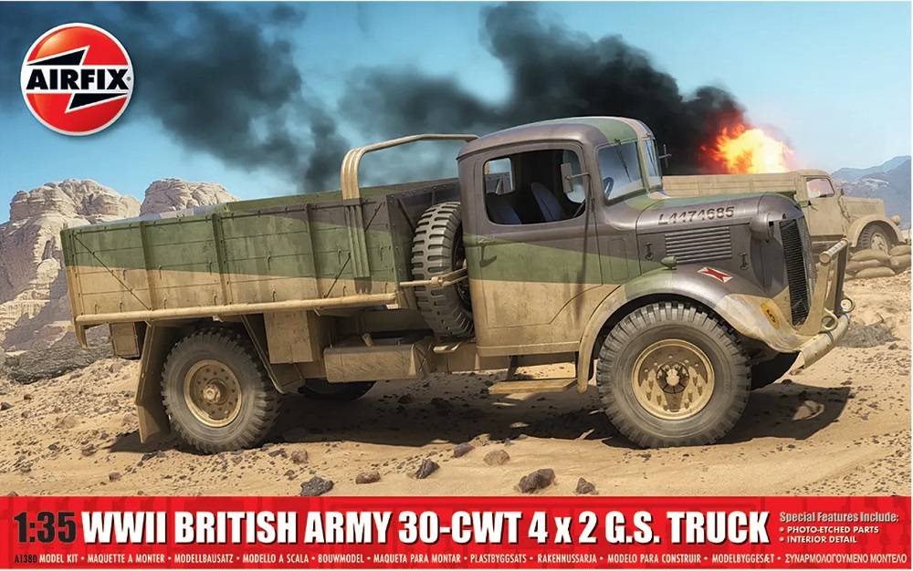 WWII British Army 30-cwt 4x2 GS Truck
