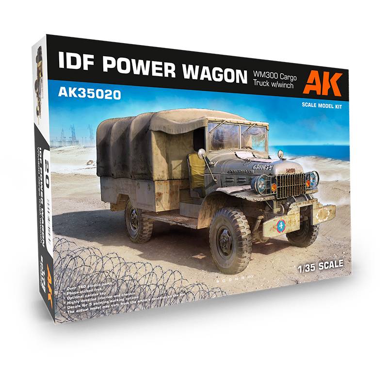 IDF POWER WAGON WM300 CARGO TRUCK W/WINCH – Image 11