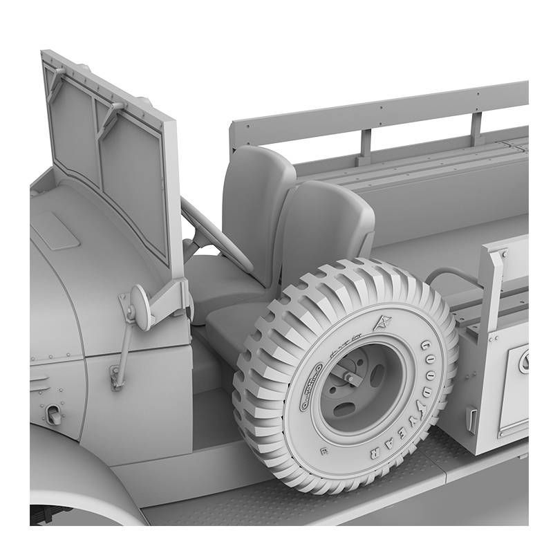 IDF POWER WAGON WM300 CARGO TRUCK W/WINCH – Image 14