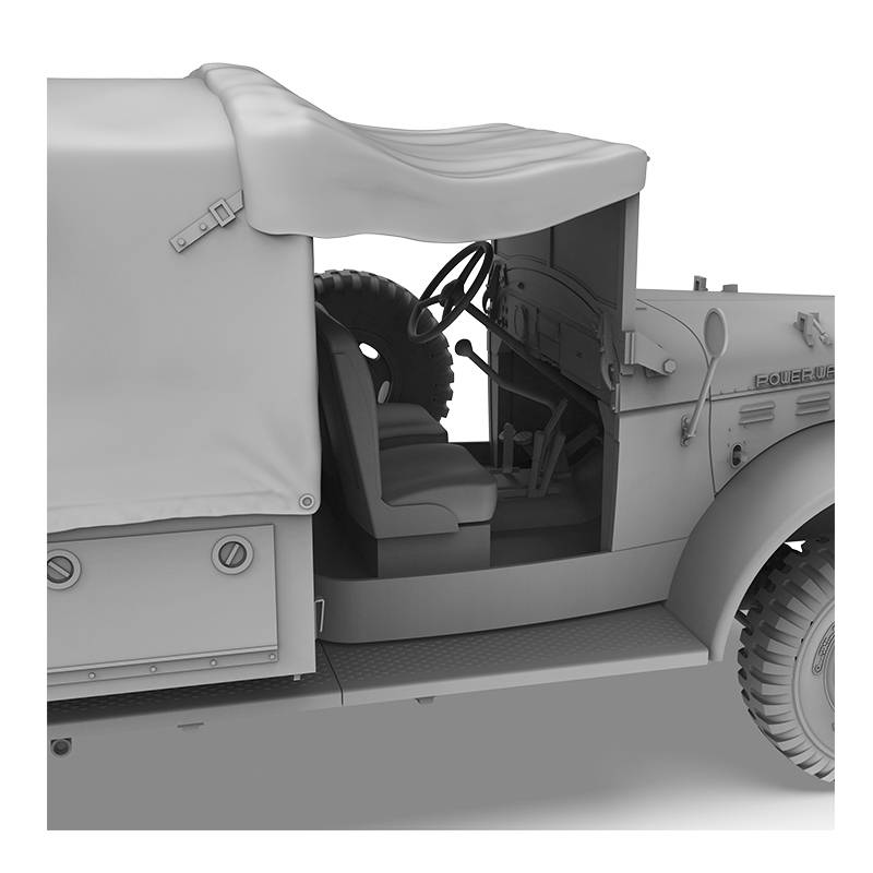 IDF POWER WAGON WM300 CARGO TRUCK W/WINCH – Image 17