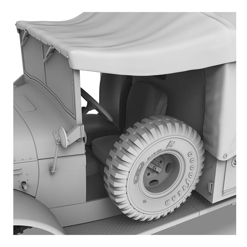 IDF POWER WAGON WM300 CARGO TRUCK W/WINCH – Image 19
