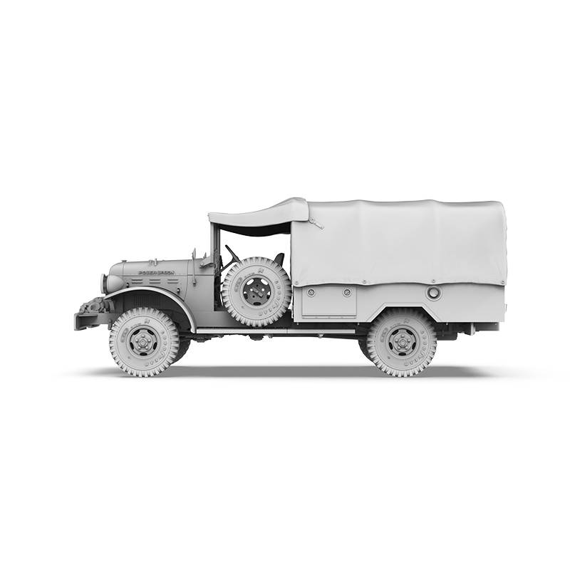 IDF POWER WAGON WM300 CARGO TRUCK W/WINCH – Image 20