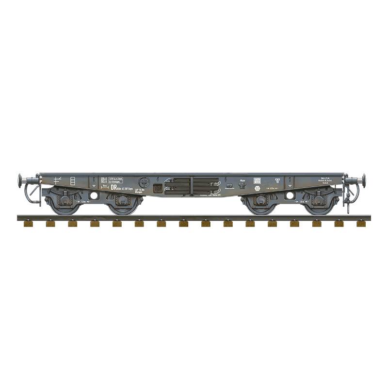 GERMAN RAILWAY SCHWERER PLATTFORMWAGEN TYPE SSYS – Image 4