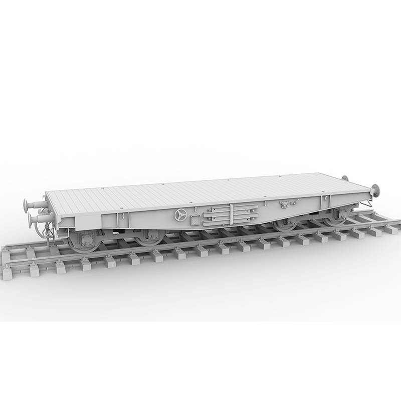 GERMAN RAILWAY SCHWERER PLATTFORMWAGEN TYPE SSYS – Image 7
