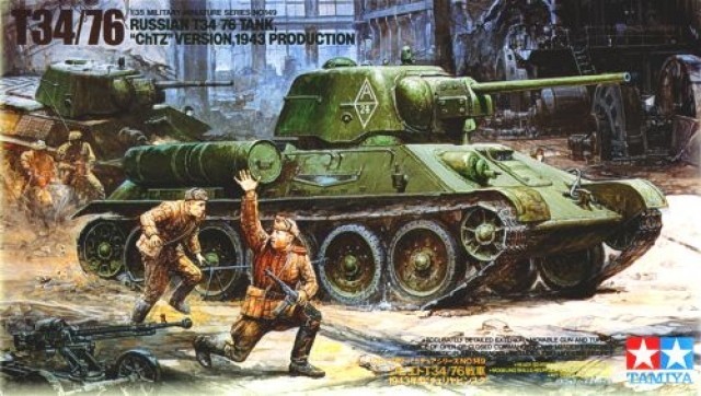 Russian T34/76 “ChTZ” Version 1943 Production