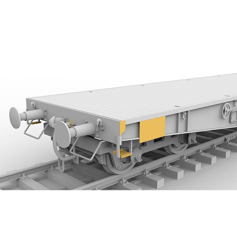GERMAN RAILWAY SCHWERER PLATTFORMWAGEN TYPE SSYS – Image 8