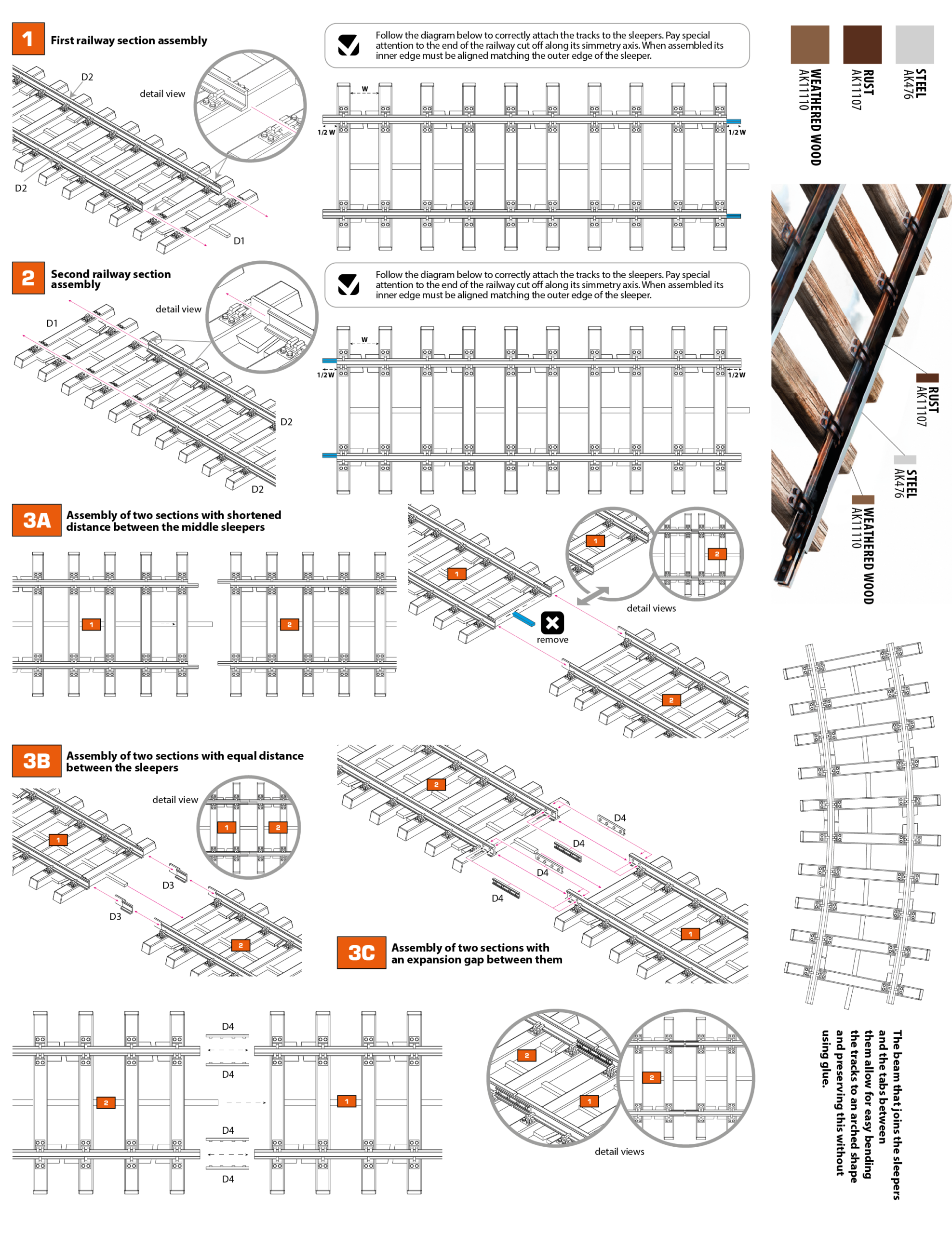 DOUBLE RAILWAY TRACK SECTION – Image 2