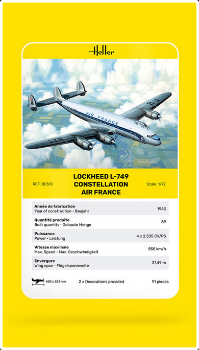 L-749 Constellation AIR FRANCE – Image 3