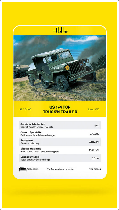 US 1/4 Ton Truck 'n Trailer – Image 4