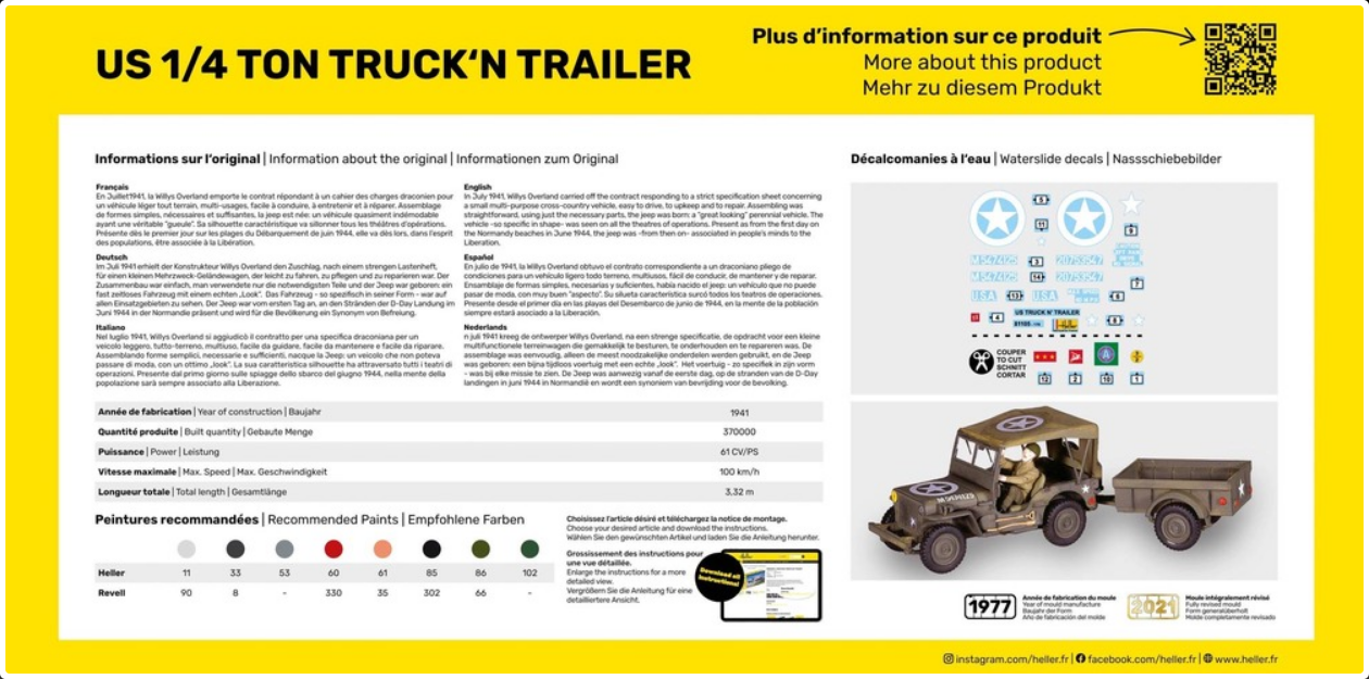 US 1/4 Ton Truck 'n Trailer – Image 2