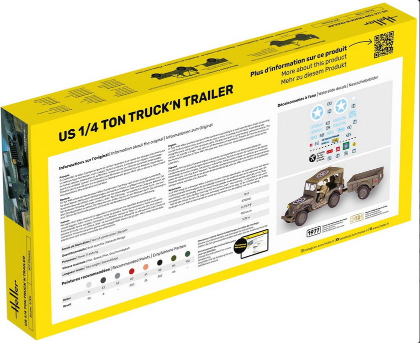 US 1/4 Ton Truck 'n Trailer – Image 6