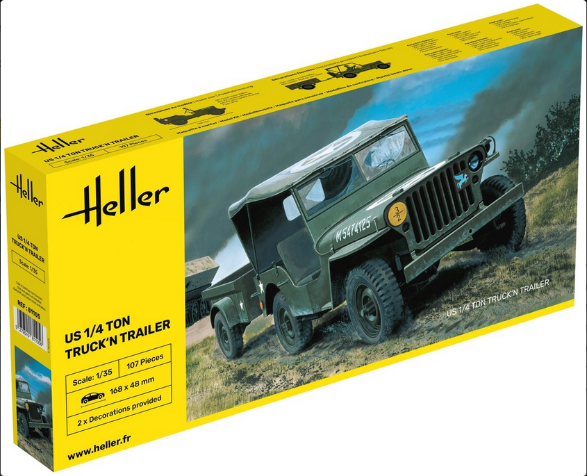 US 1/4 Ton Truck 'n Trailer – Image 7