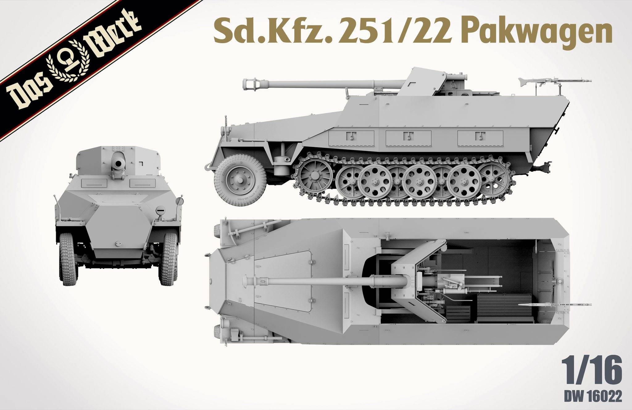 Sd.Kfz. 251/22 Ausf.D „Pakwagen“ – Image 4
