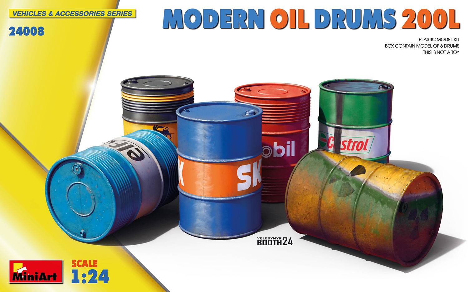 MODERN OIL DRUMS 200L