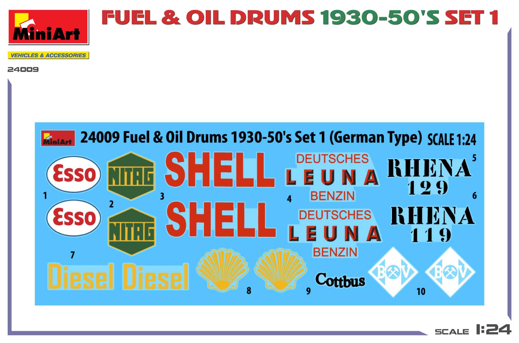 FUEL & OIL DRUMS 1930-50’S SET 1. GERMAN TYPE – Image 2
