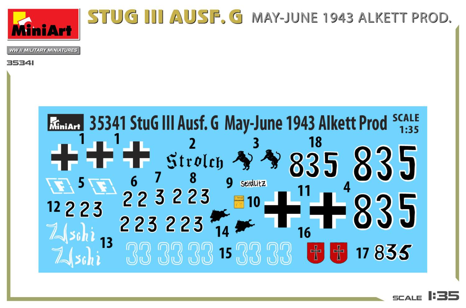 STUG III AUSF. G MAY-JUNE 1943 ALKETT PROD. – Image 2
