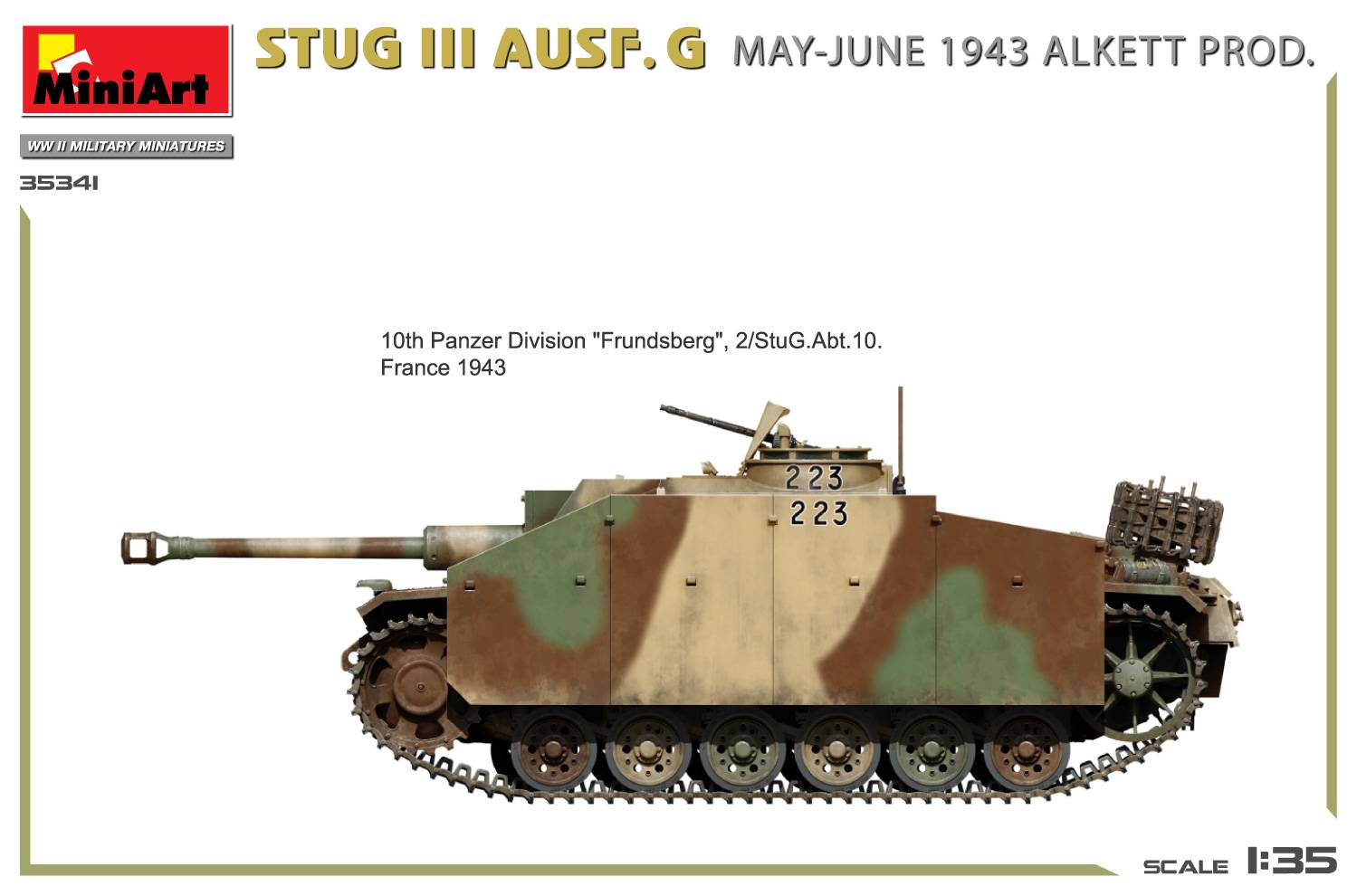 STUG III AUSF. G MAY-JUNE 1943 ALKETT PROD. – Image 5