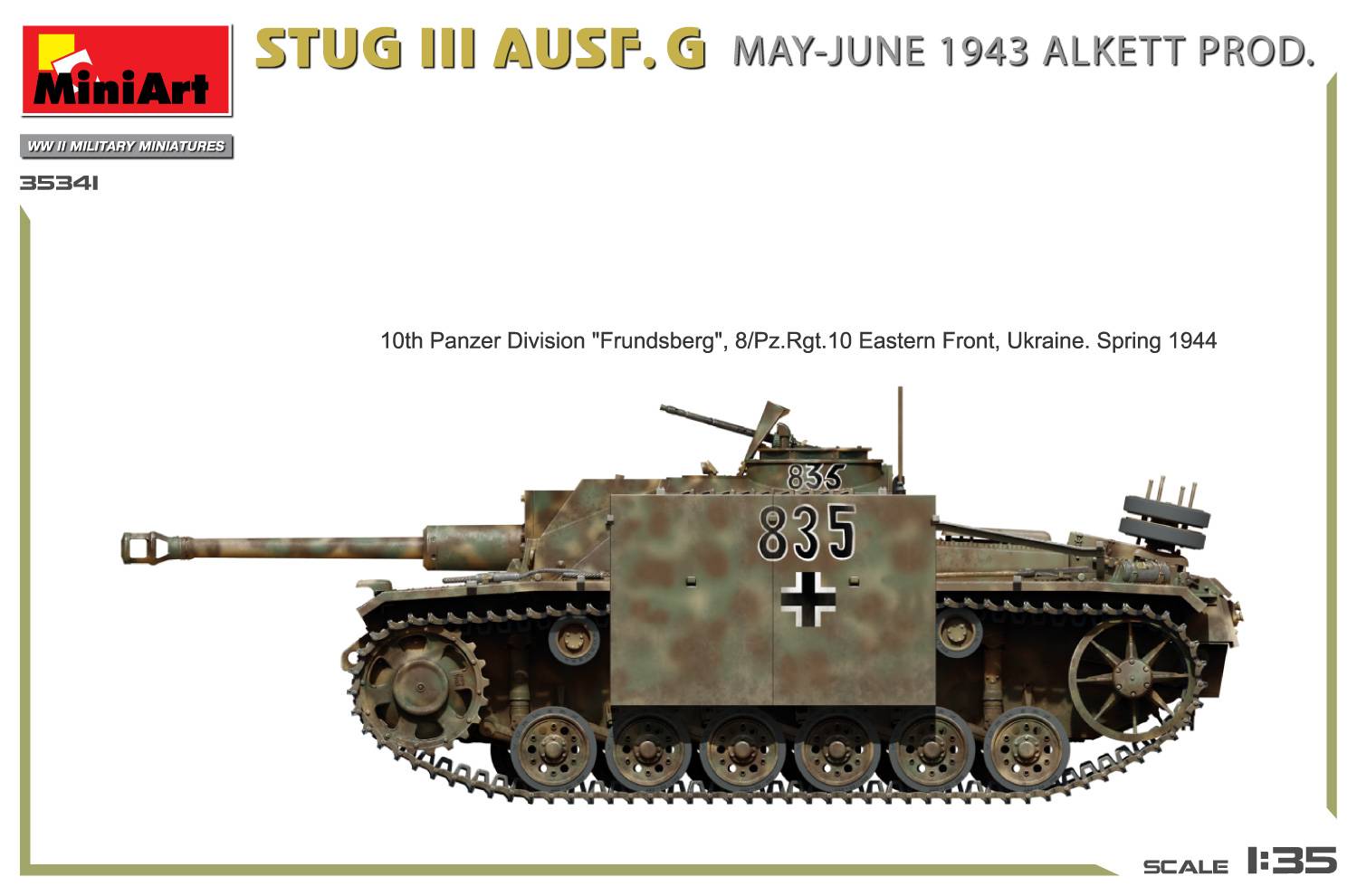 STUG III AUSF. G MAY-JUNE 1943 ALKETT PROD. – Image 8