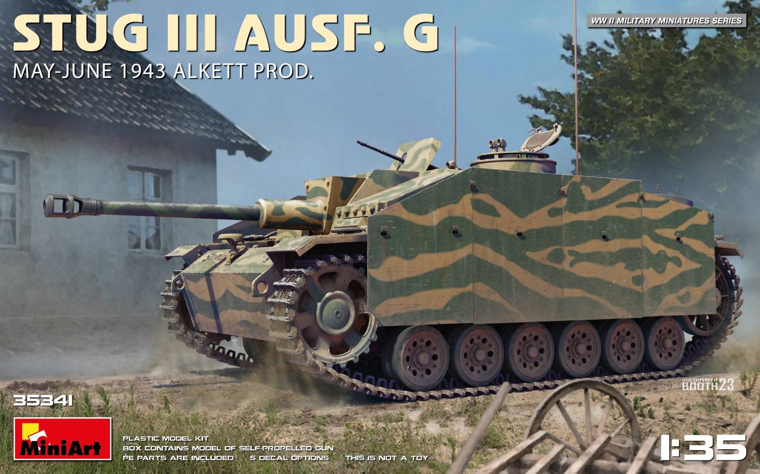 STUG III AUSF. G MAY-JUNE 1943 ALKETT PROD.