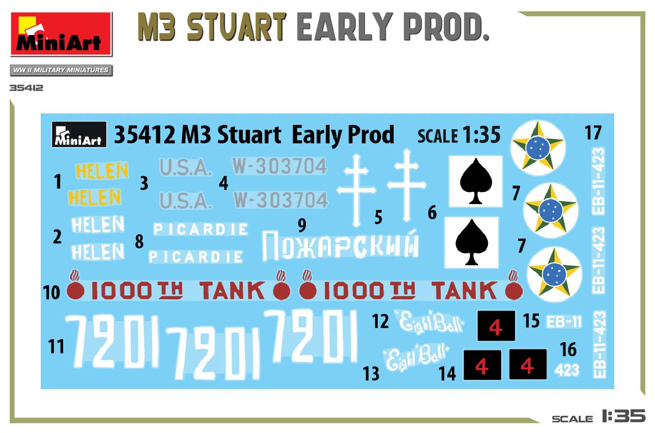 M3 STUART EARLY PROD. – Image 4