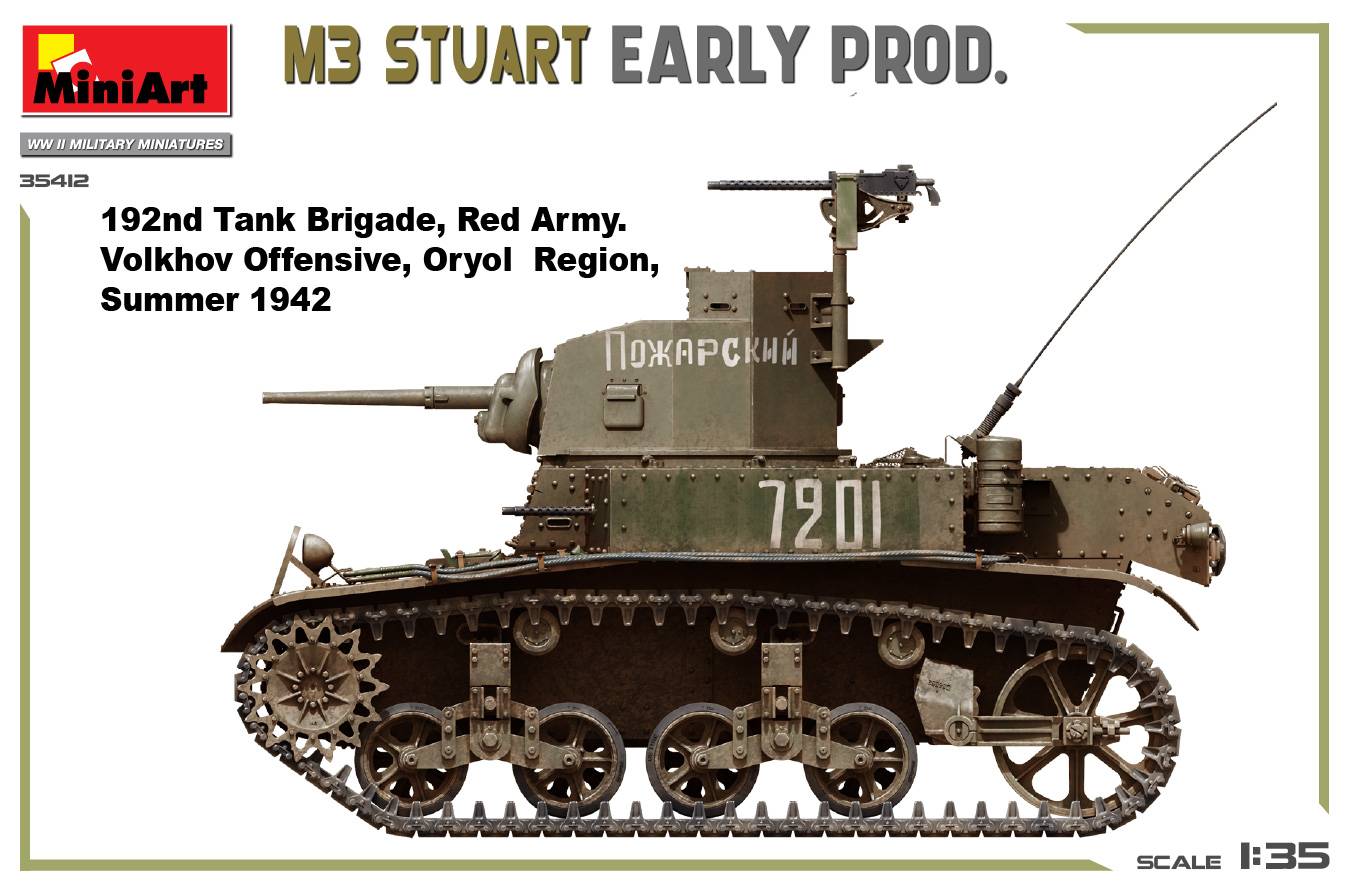 M3 STUART EARLY PROD. – Image 6