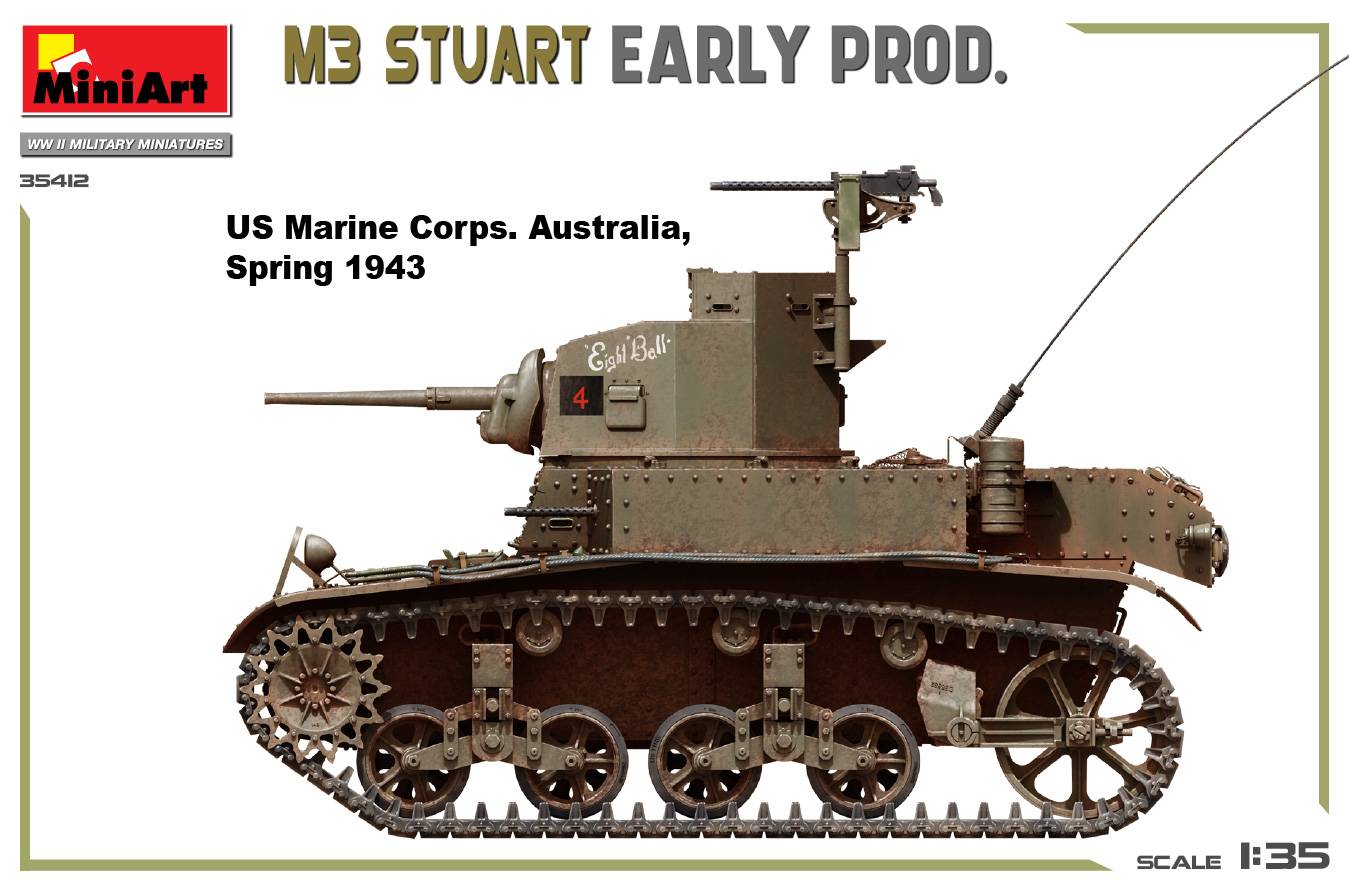 M3 STUART EARLY PROD. – Image 8
