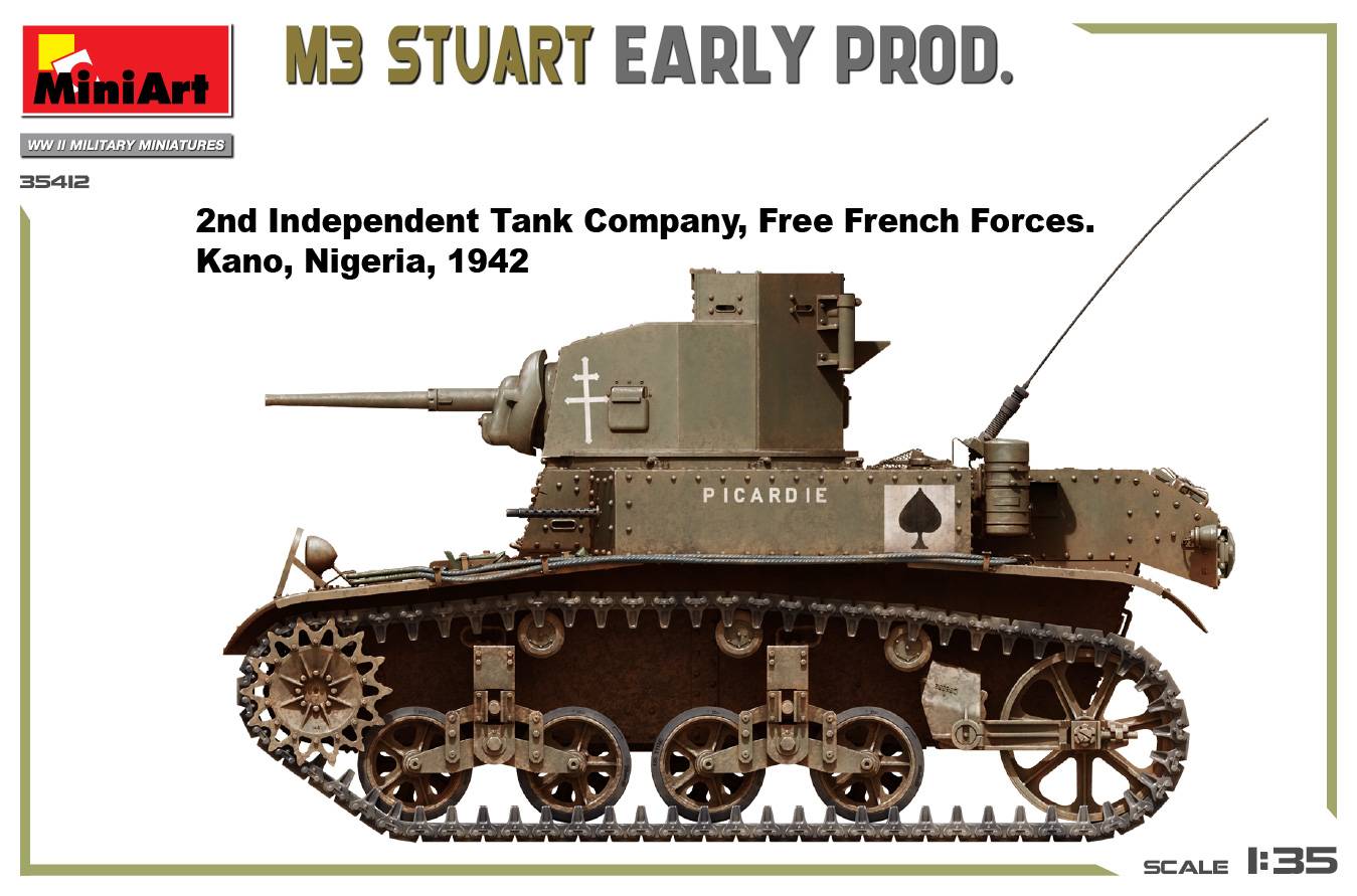 M3 STUART EARLY PROD. – Image 10