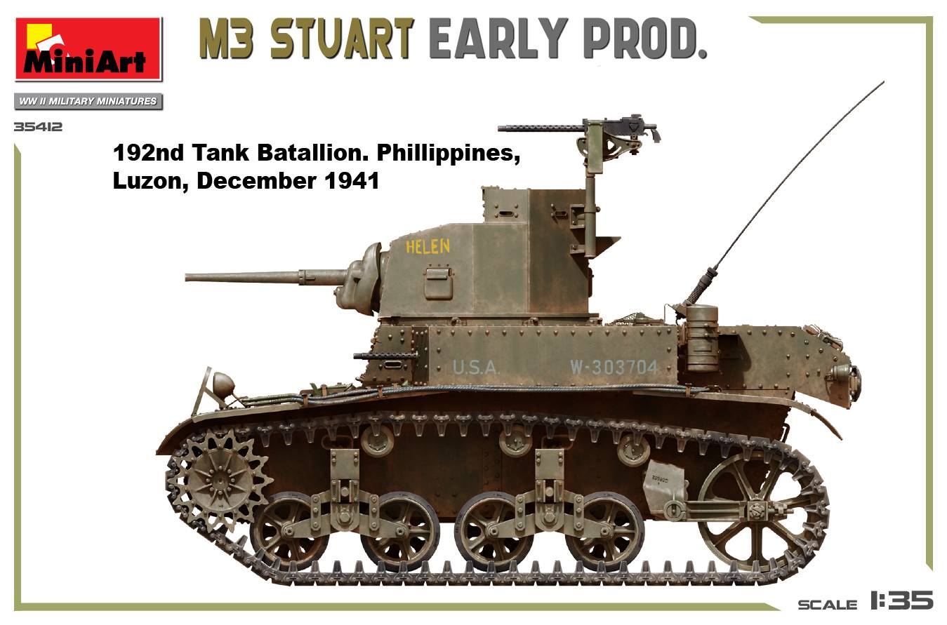 M3 STUART EARLY PROD. – Image 11
