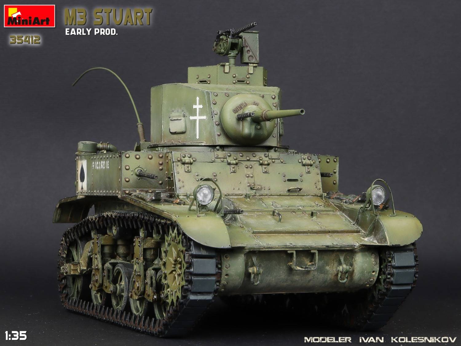 M3 STUART EARLY PROD. – Image 13