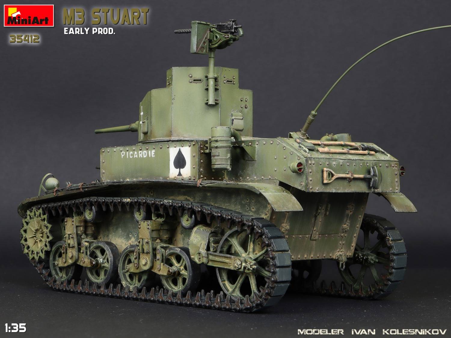 M3 STUART EARLY PROD. – Image 14