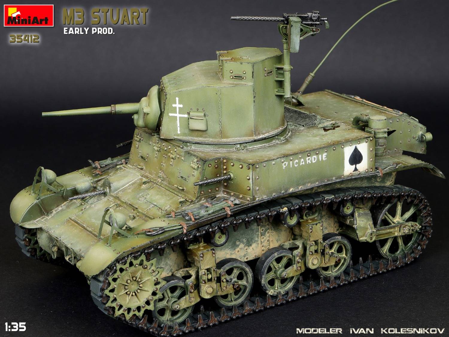M3 STUART EARLY PROD. – Image 15