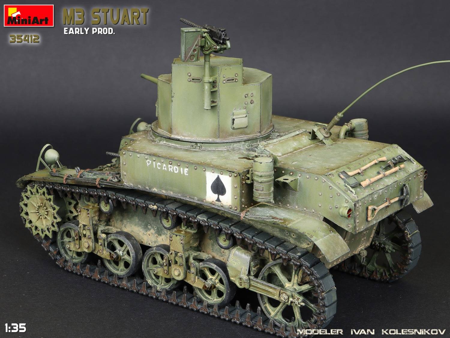 M3 STUART EARLY PROD. – Image 16