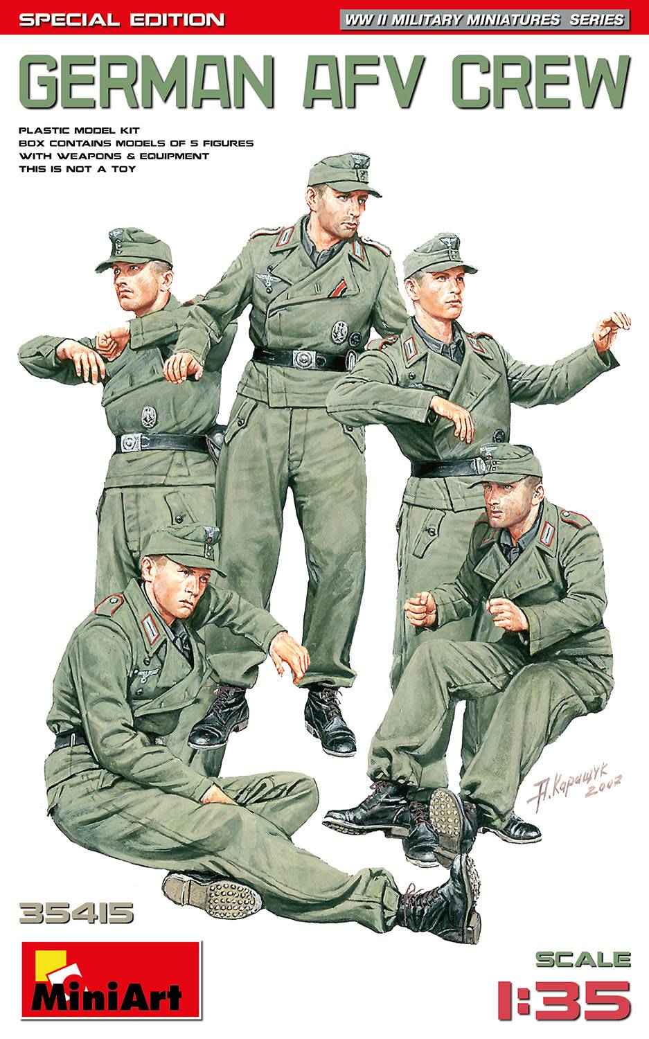 GERMAN AFV CREW. SPECIAL EDITION