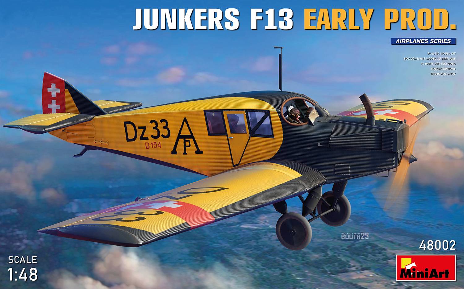 JUNKERS F13. EARLY PROD