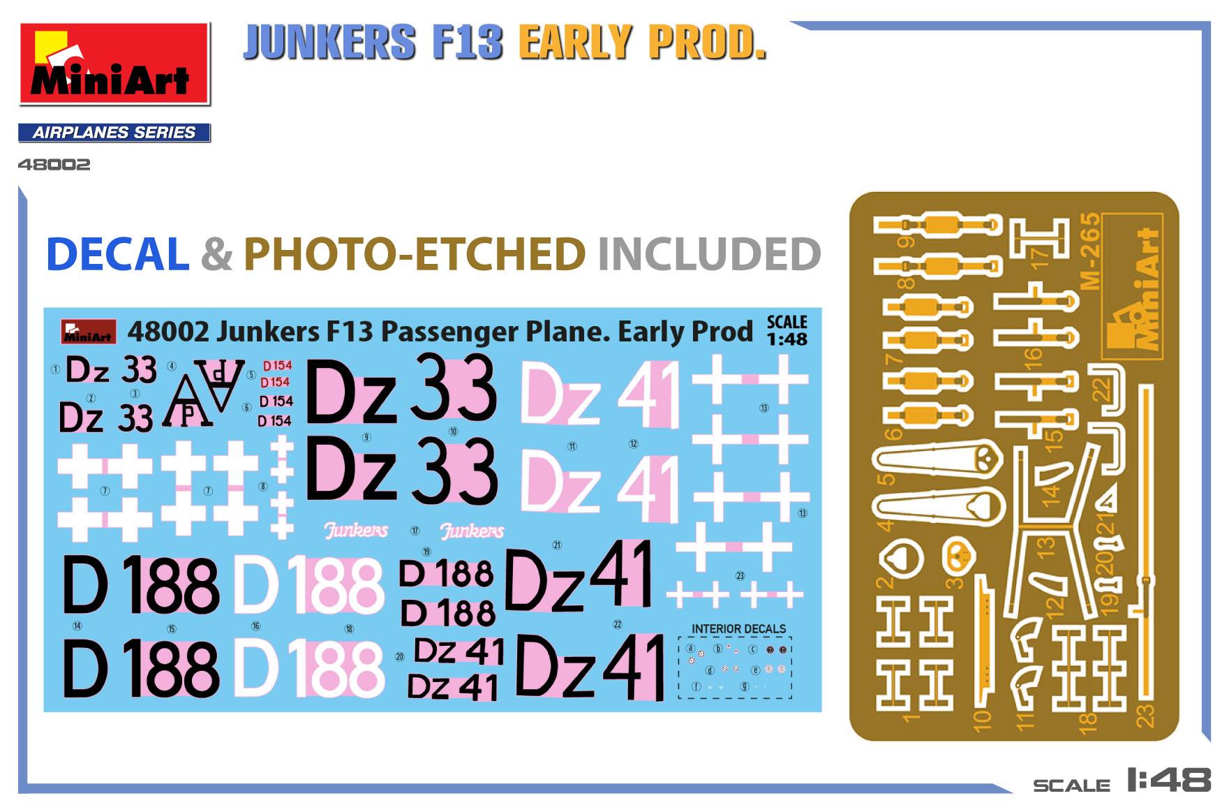 JUNKERS F13. EARLY PROD – Image 3