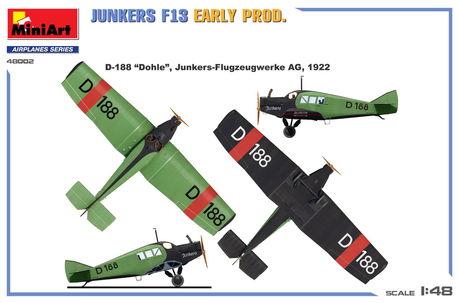JUNKERS F13. EARLY PROD – Image 4