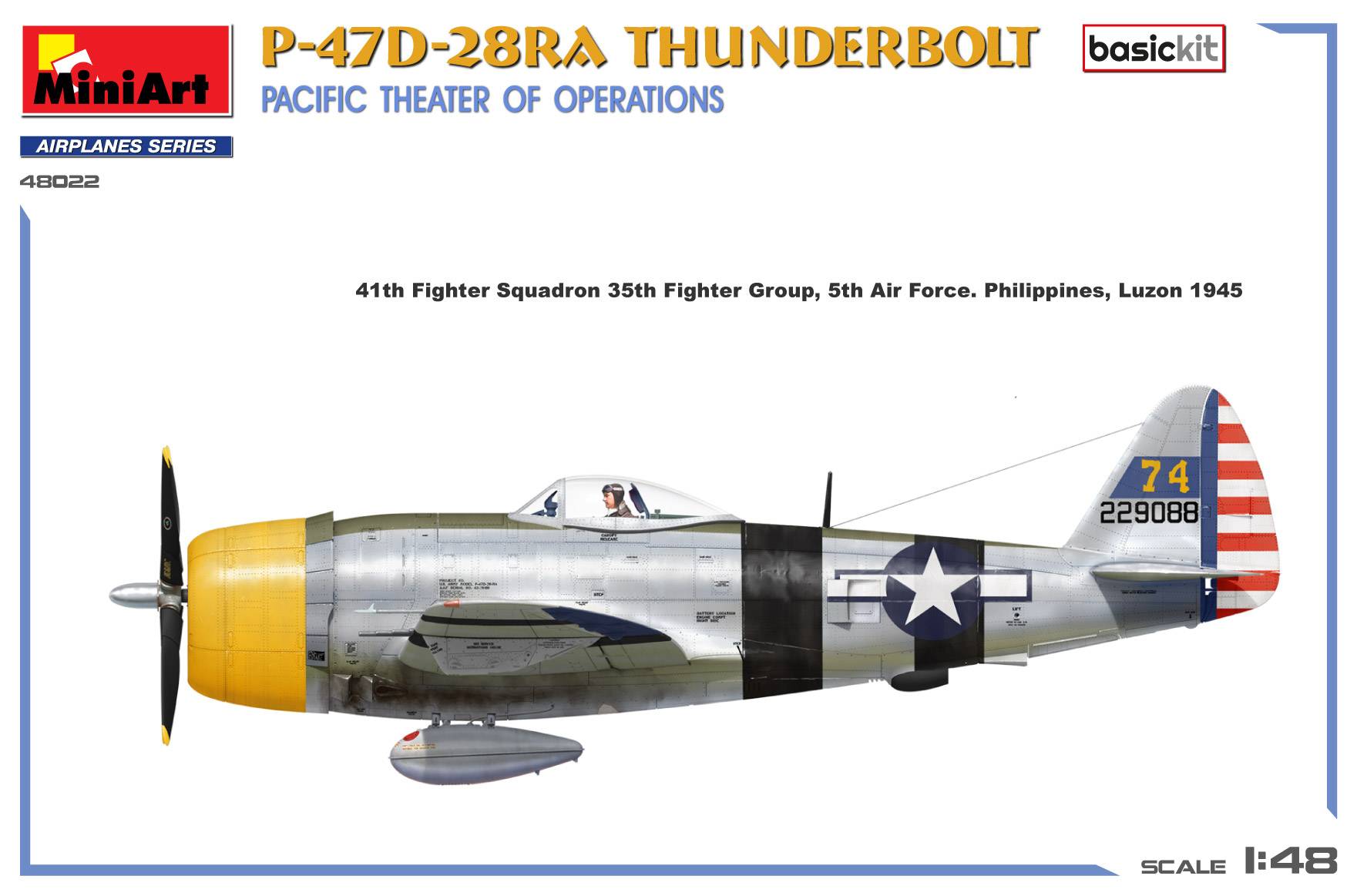 P-47D-28RA THUNDERBOLT. PACIFIC THEATER OF OPERATIONS. BASIC KIT – Image 5