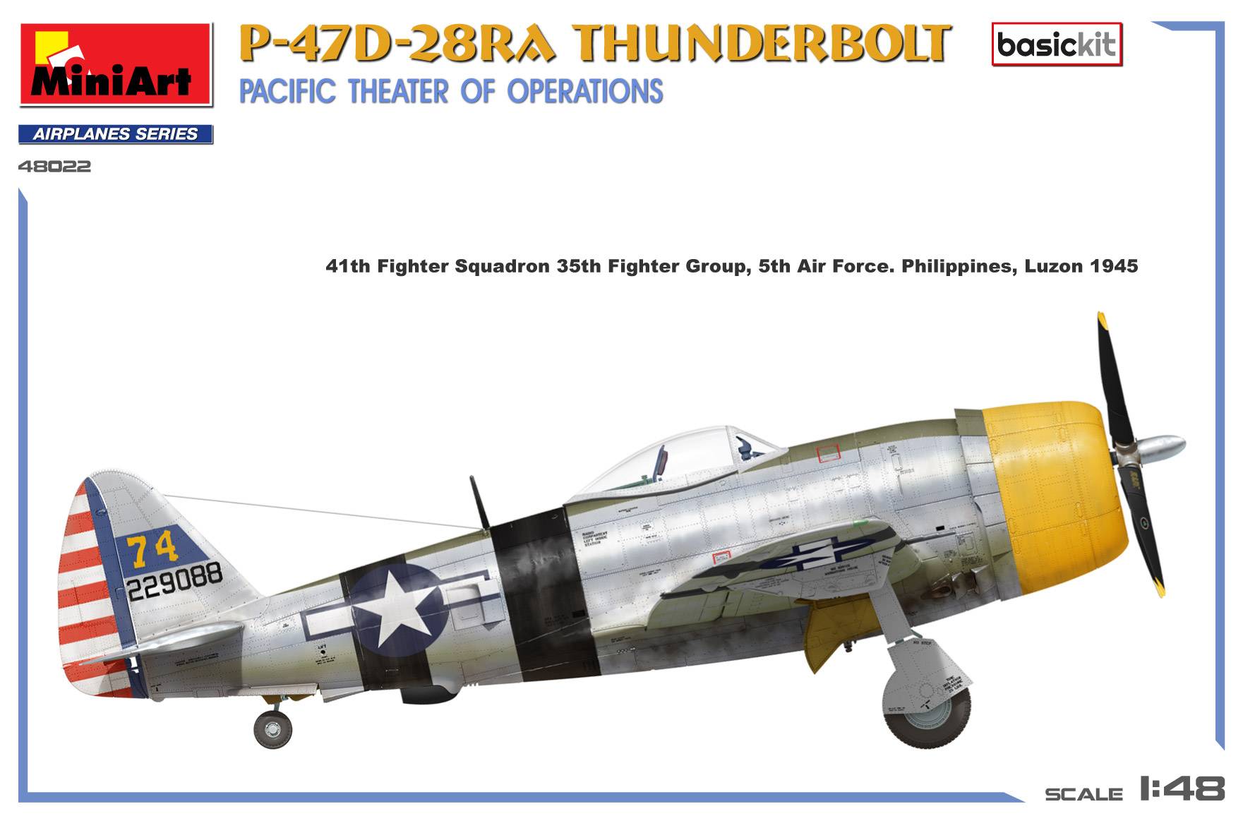 P-47D-28RA THUNDERBOLT. PACIFIC THEATER OF OPERATIONS. BASIC KIT – Image 10