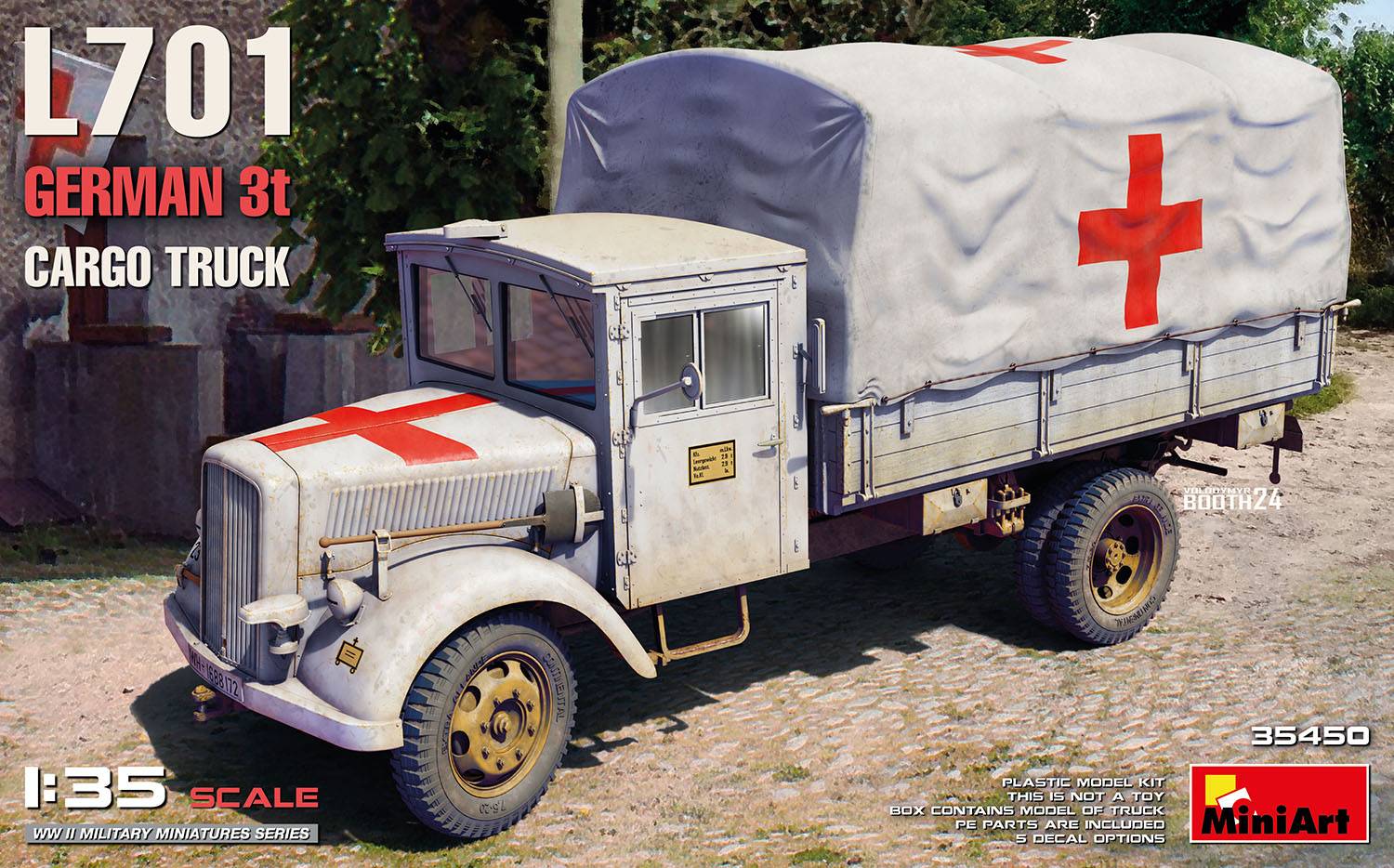 L701 GERMAN 3T CARGO TRUCK