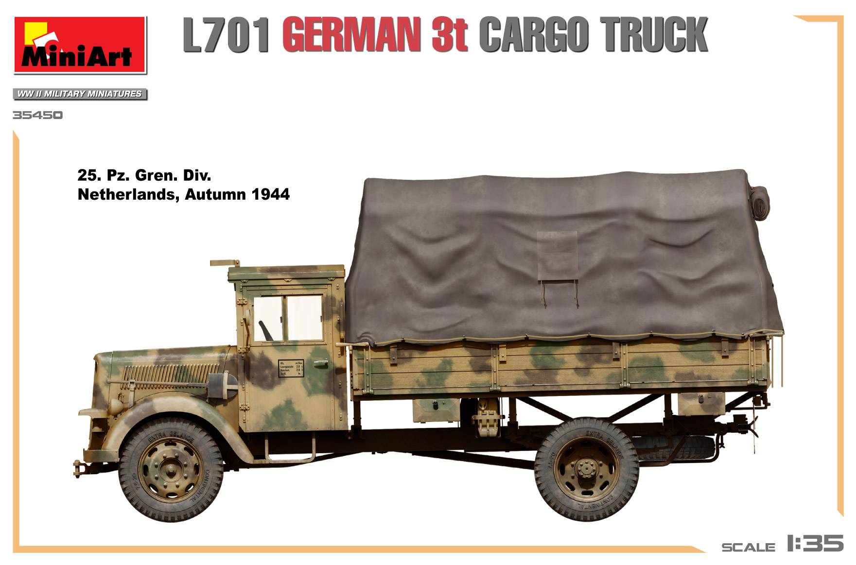 L701 GERMAN 3T CARGO TRUCK – Image 5