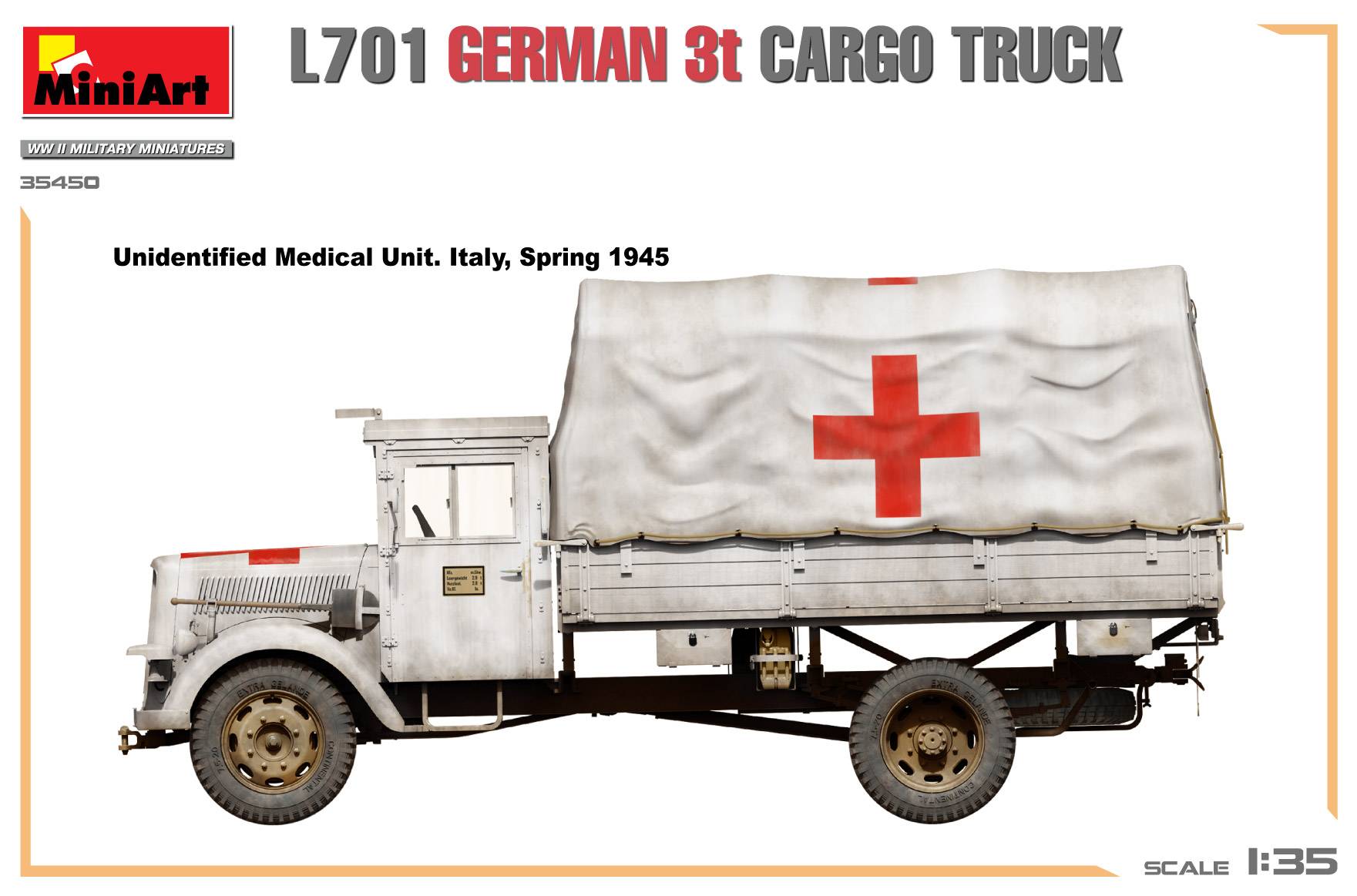 L701 GERMAN 3T CARGO TRUCK – Image 6