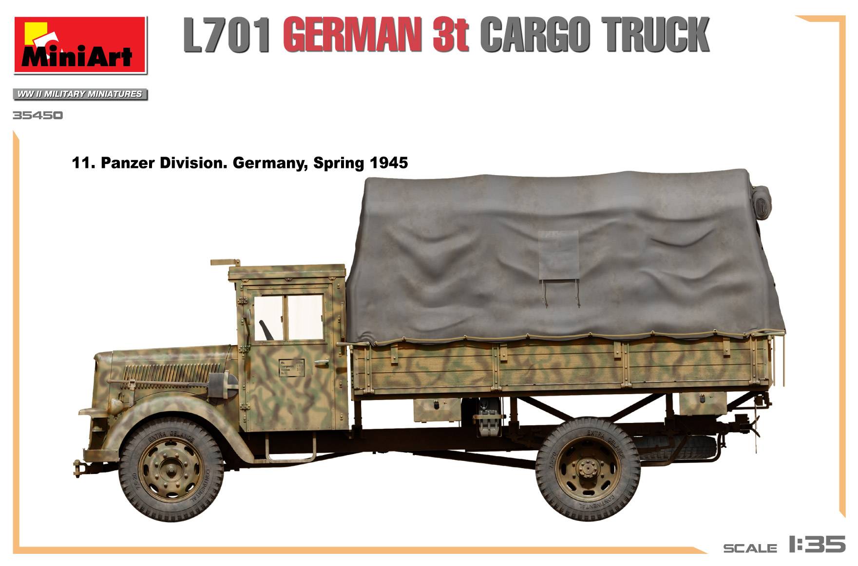 L701 GERMAN 3T CARGO TRUCK – Image 7